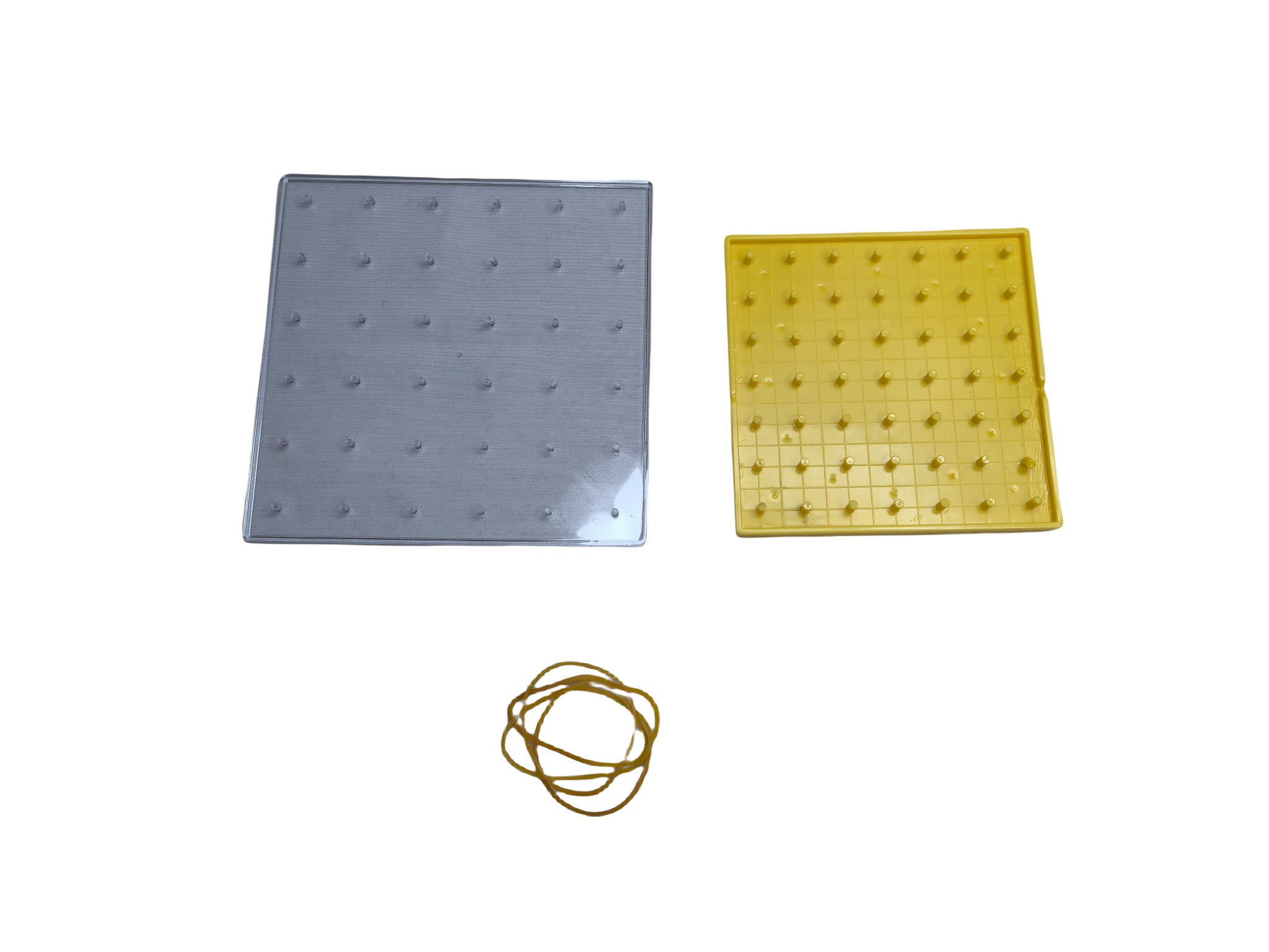 Geoboard البلاستيكية - وسائل مساعدة في تدريس الرياضيات